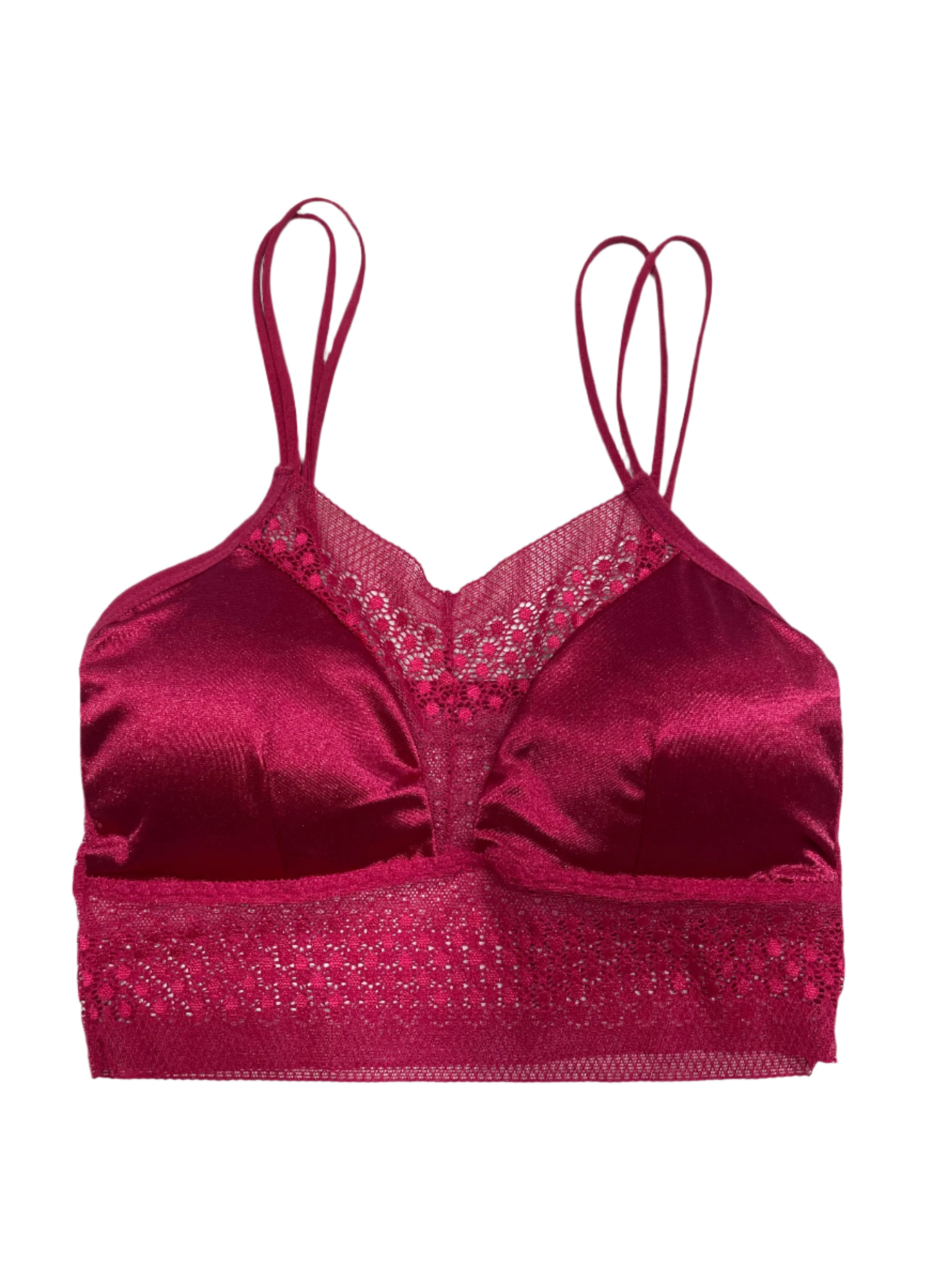 Luxuria Silk Laced Bralette
