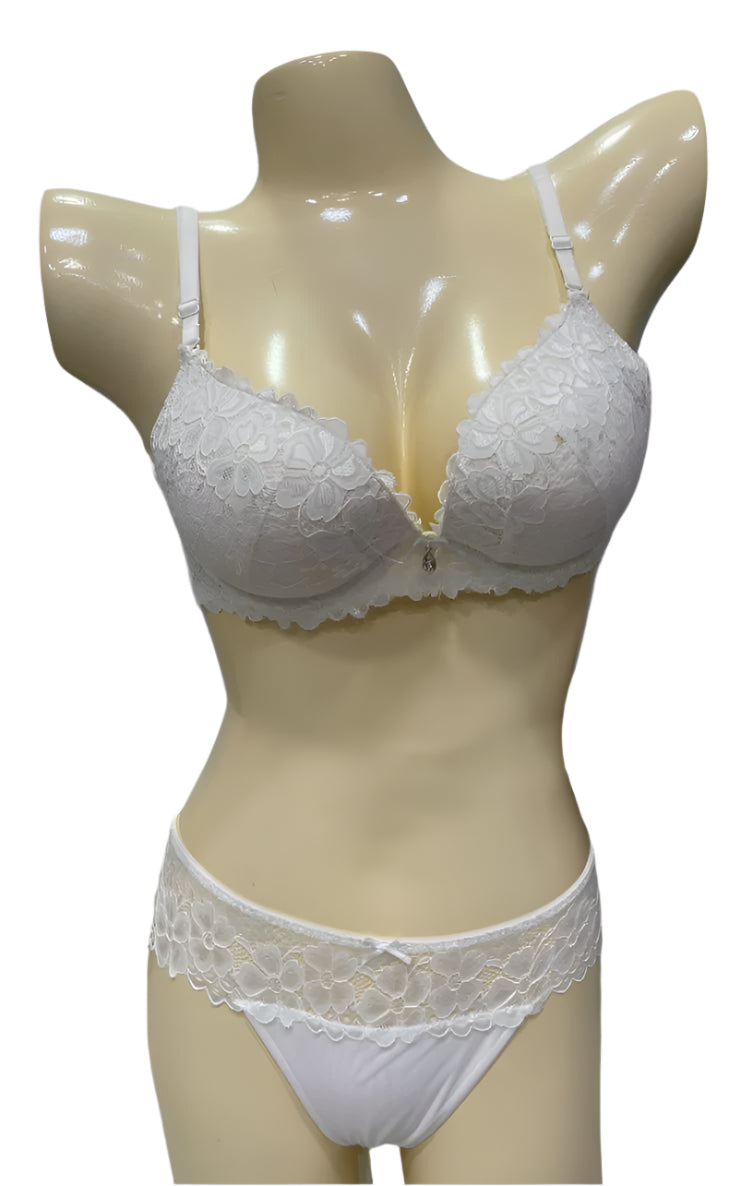 Radiant Bride Lace Bridal Bra Set