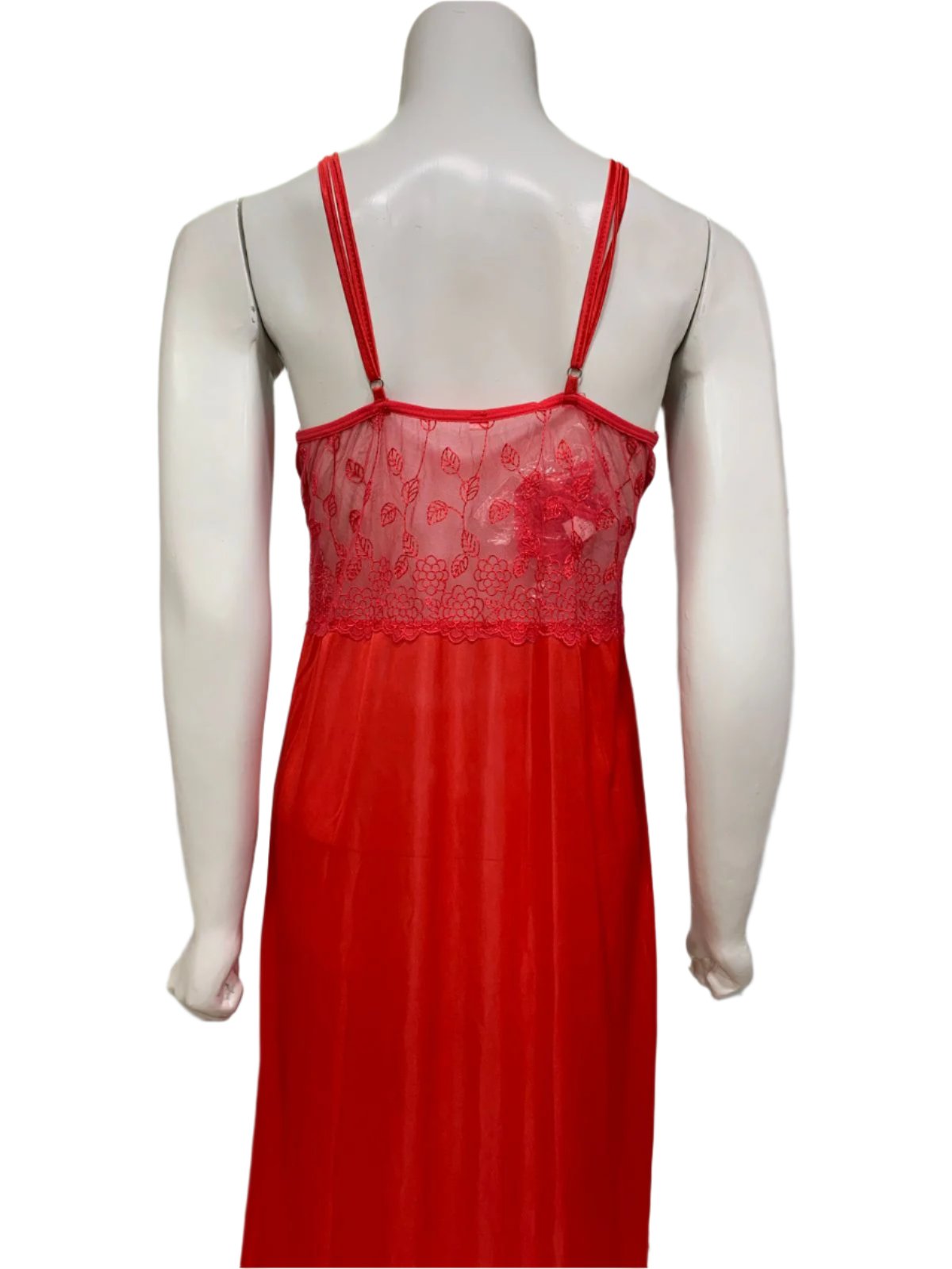 Bridal Blossom Silk Nighty with Robe Set