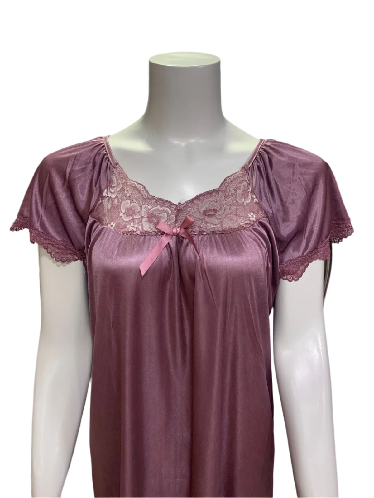 Luxurious Long Silk Nighty
