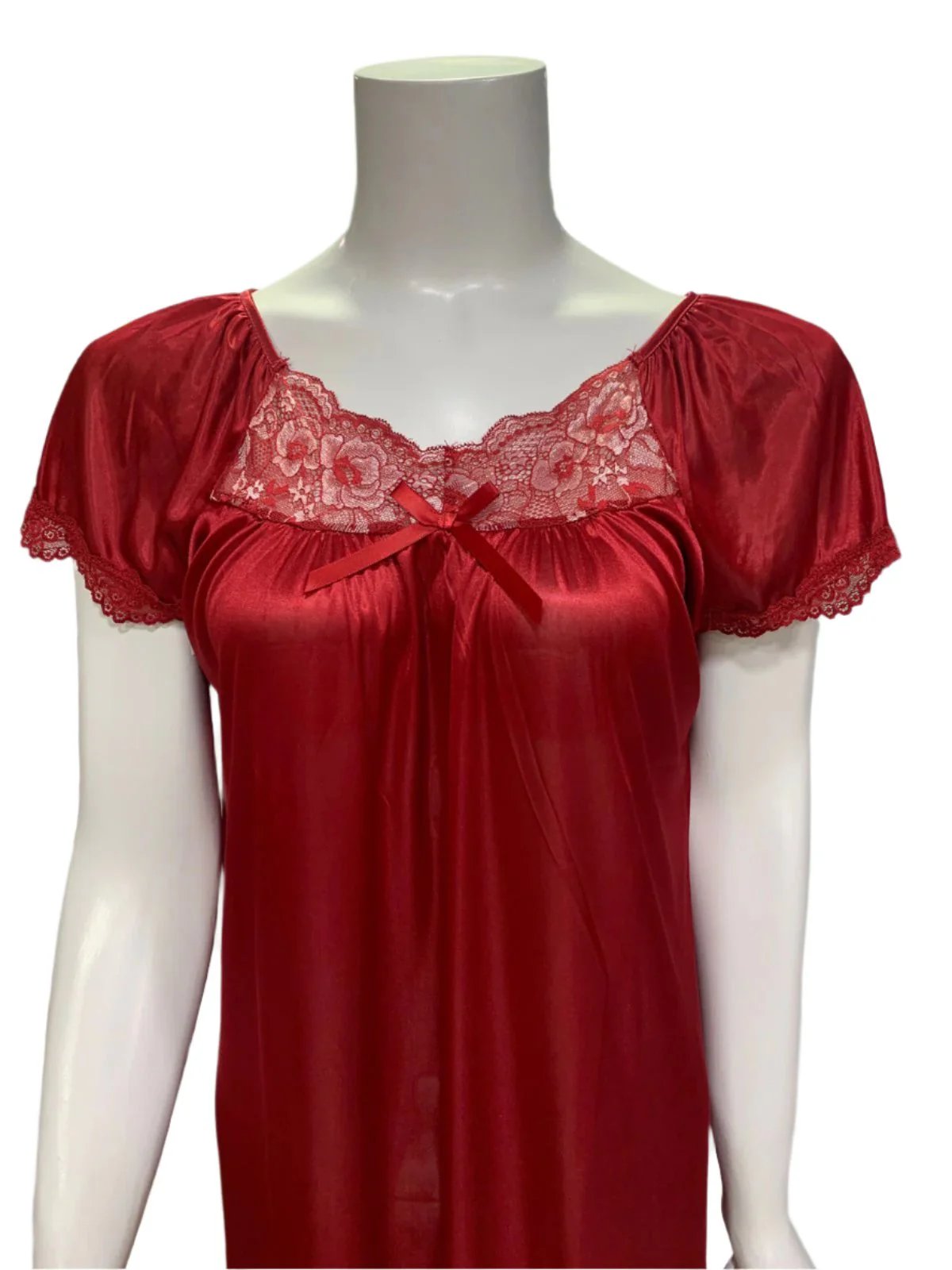 Luxurious Long Silk Nighty
