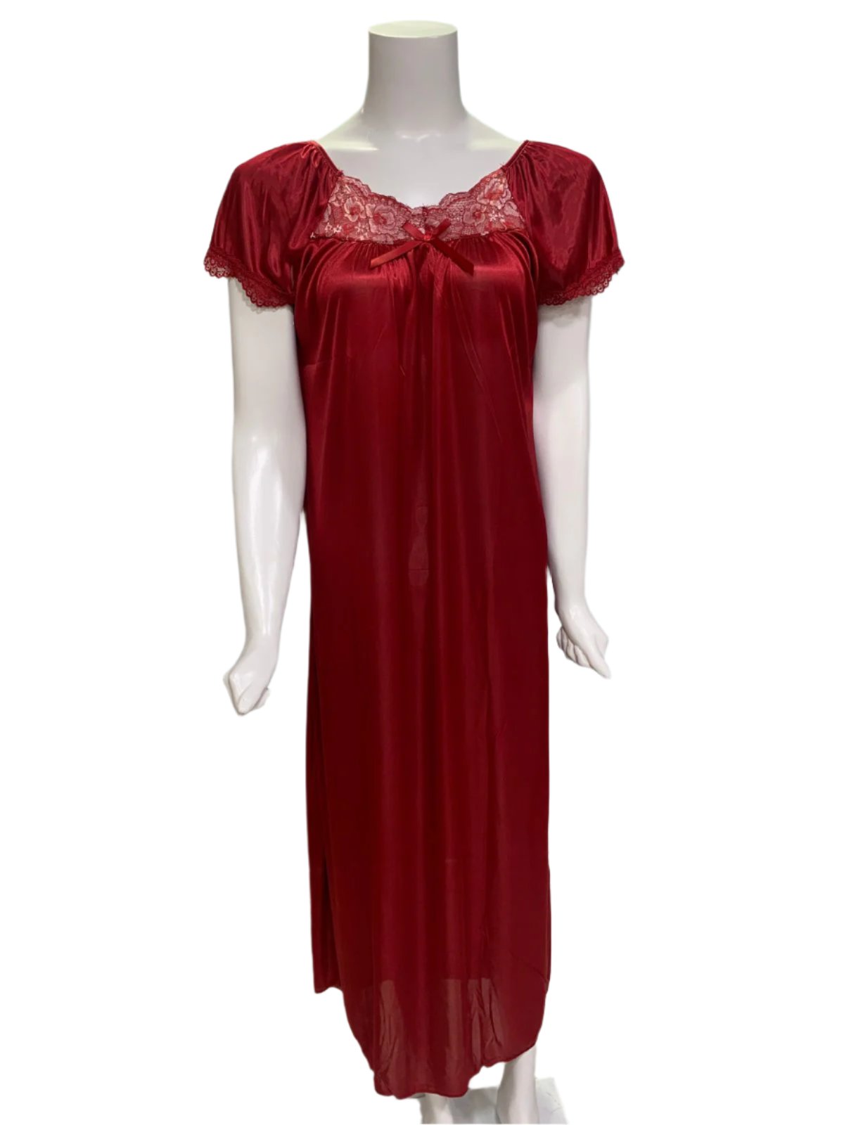 Luxurious Long Silk Nighty