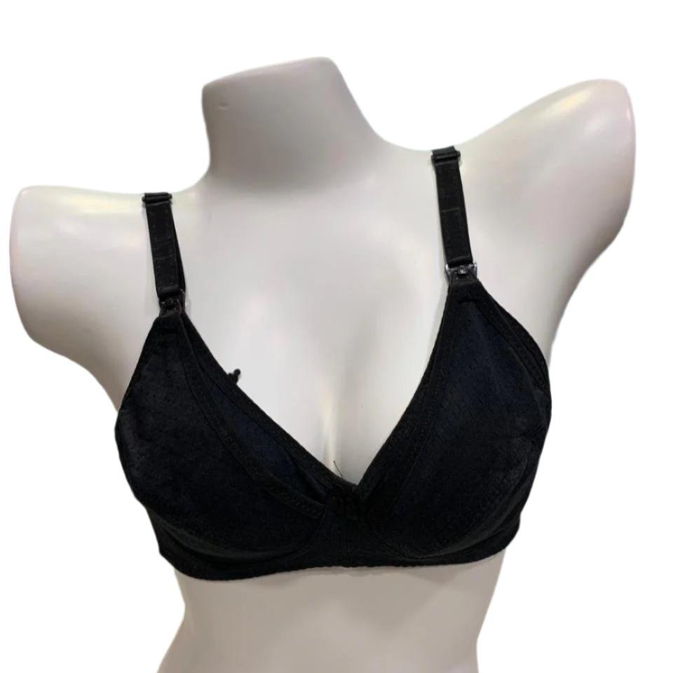 Mom Ease Front-Zip Feeding Bra