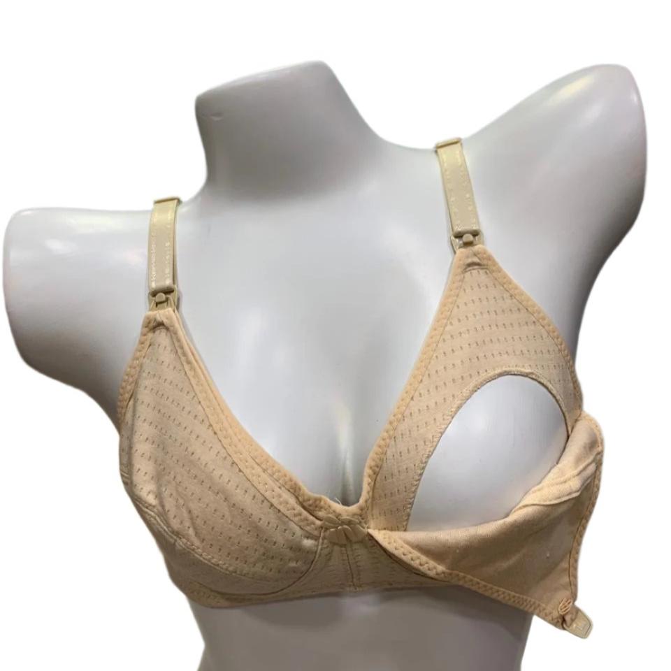 Mom Ease Front-Zip Feeding Bra