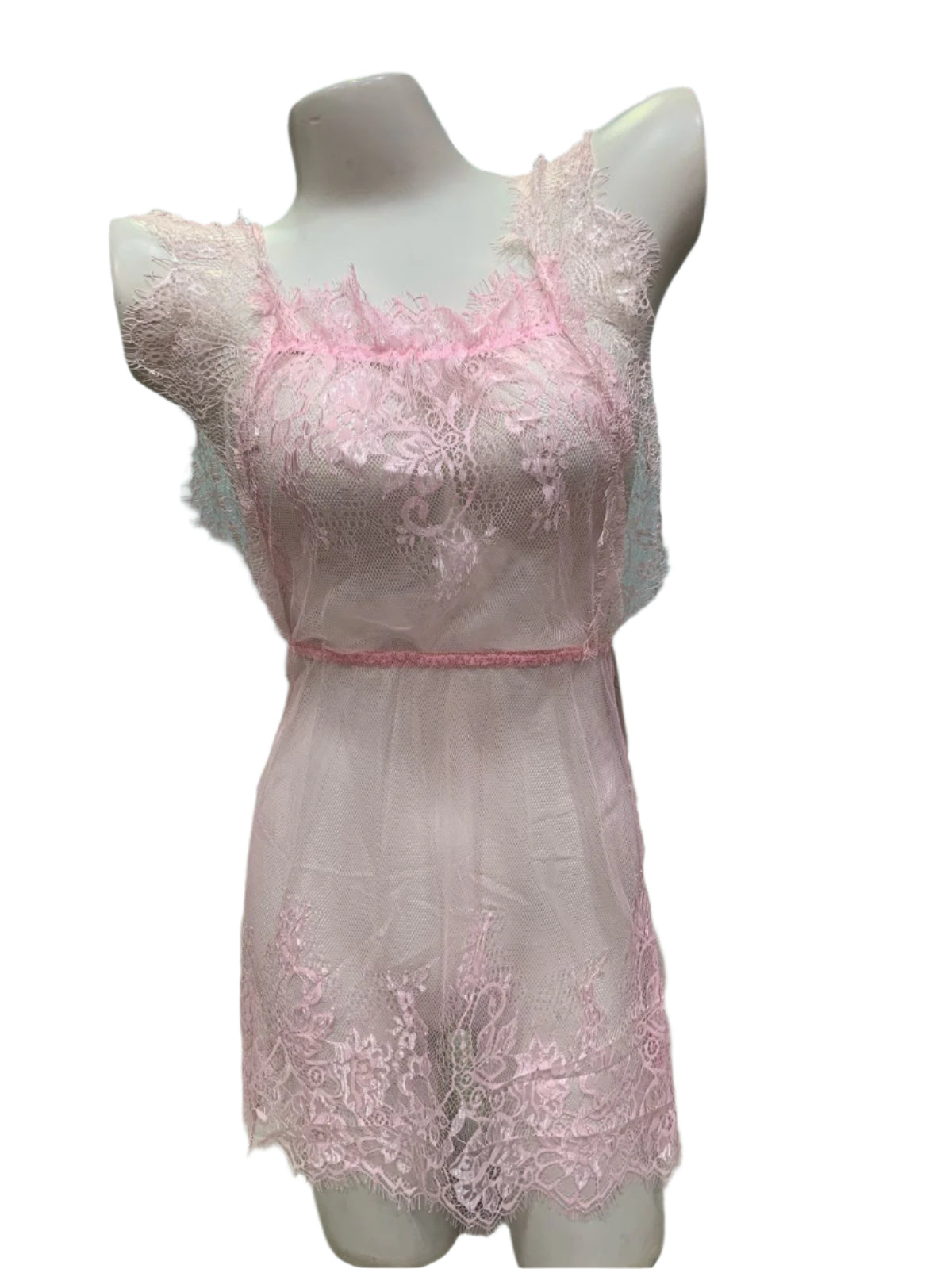 Whisper Soft Delicate Net Baby Doll Robe