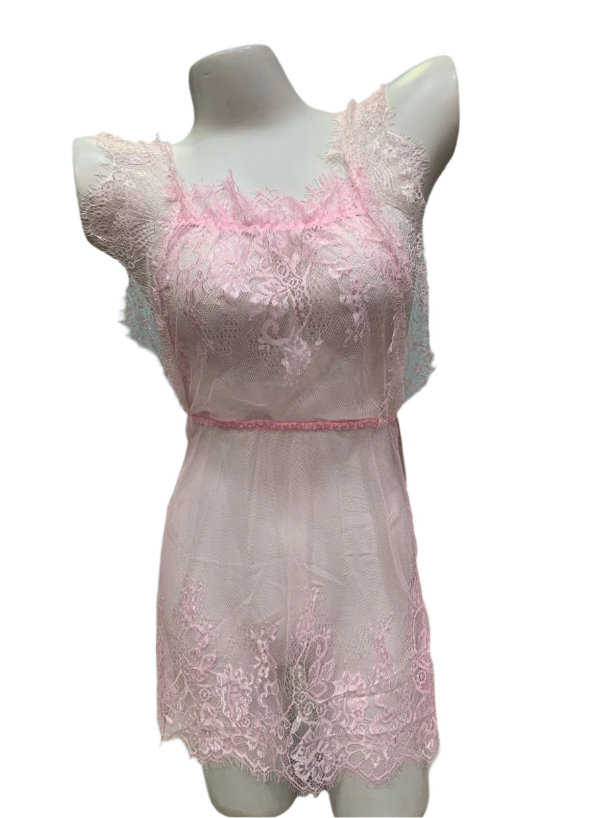 Whisper Soft Delicate Net Baby Doll Robe