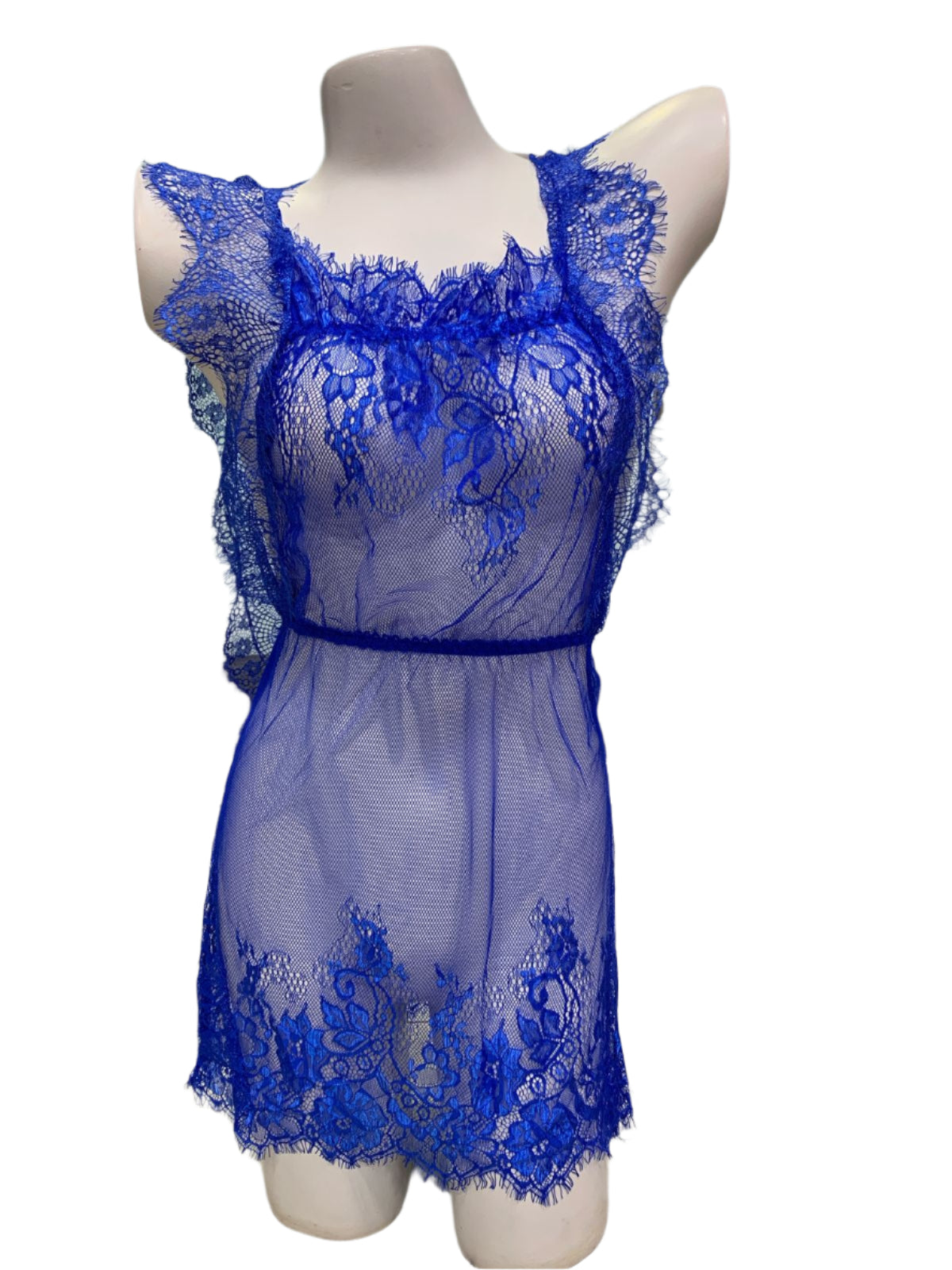 Whisper Soft Delicate Net Baby Doll Robe