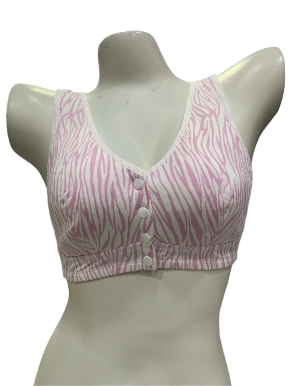 Blush Ease – Front Open Cotton Comfort Bra
