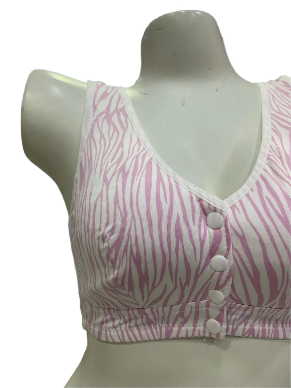 Blush Ease – Front Open Cotton Comfort Bra