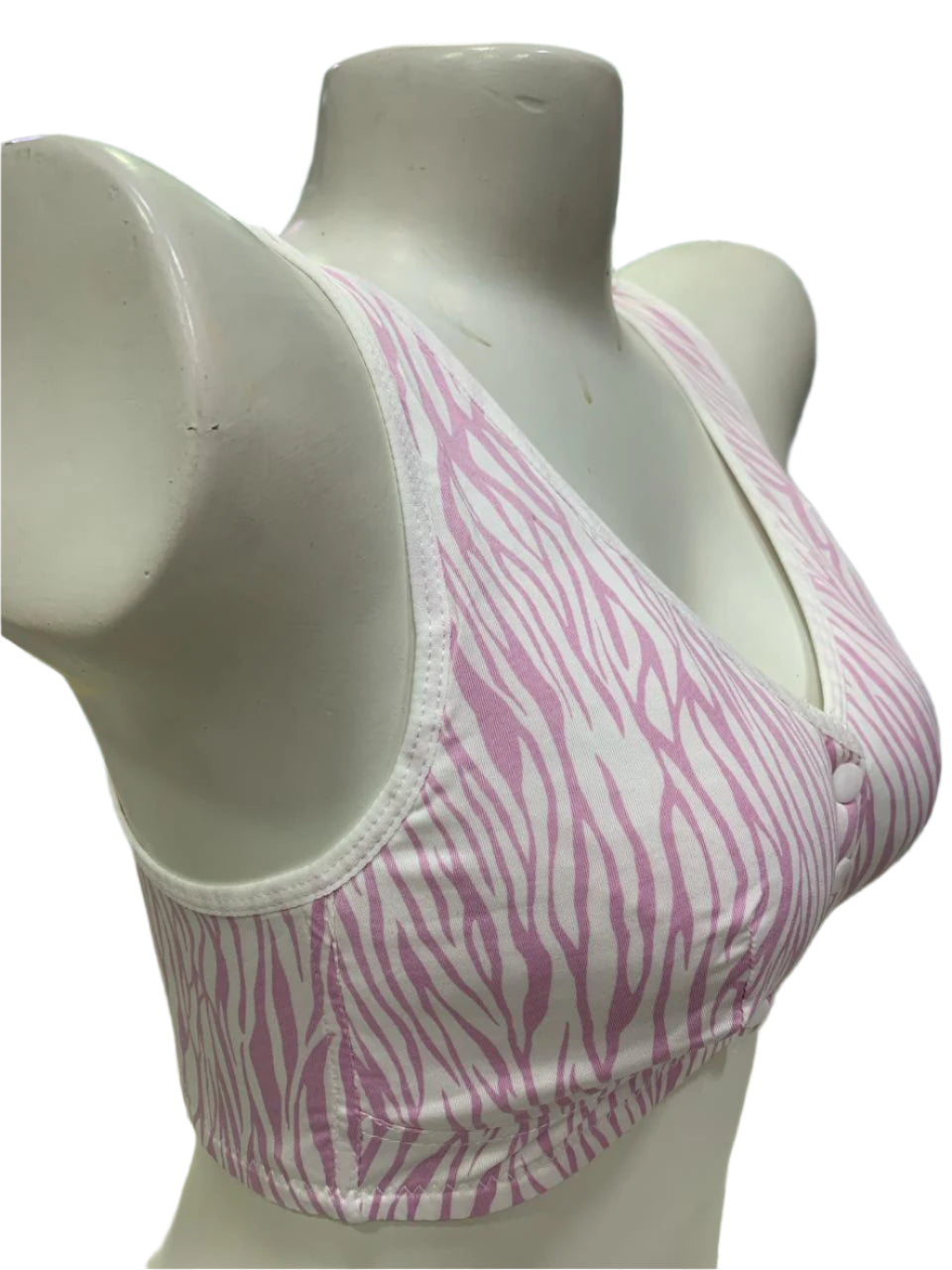 Blush Ease – Front Open Cotton Comfort Bra