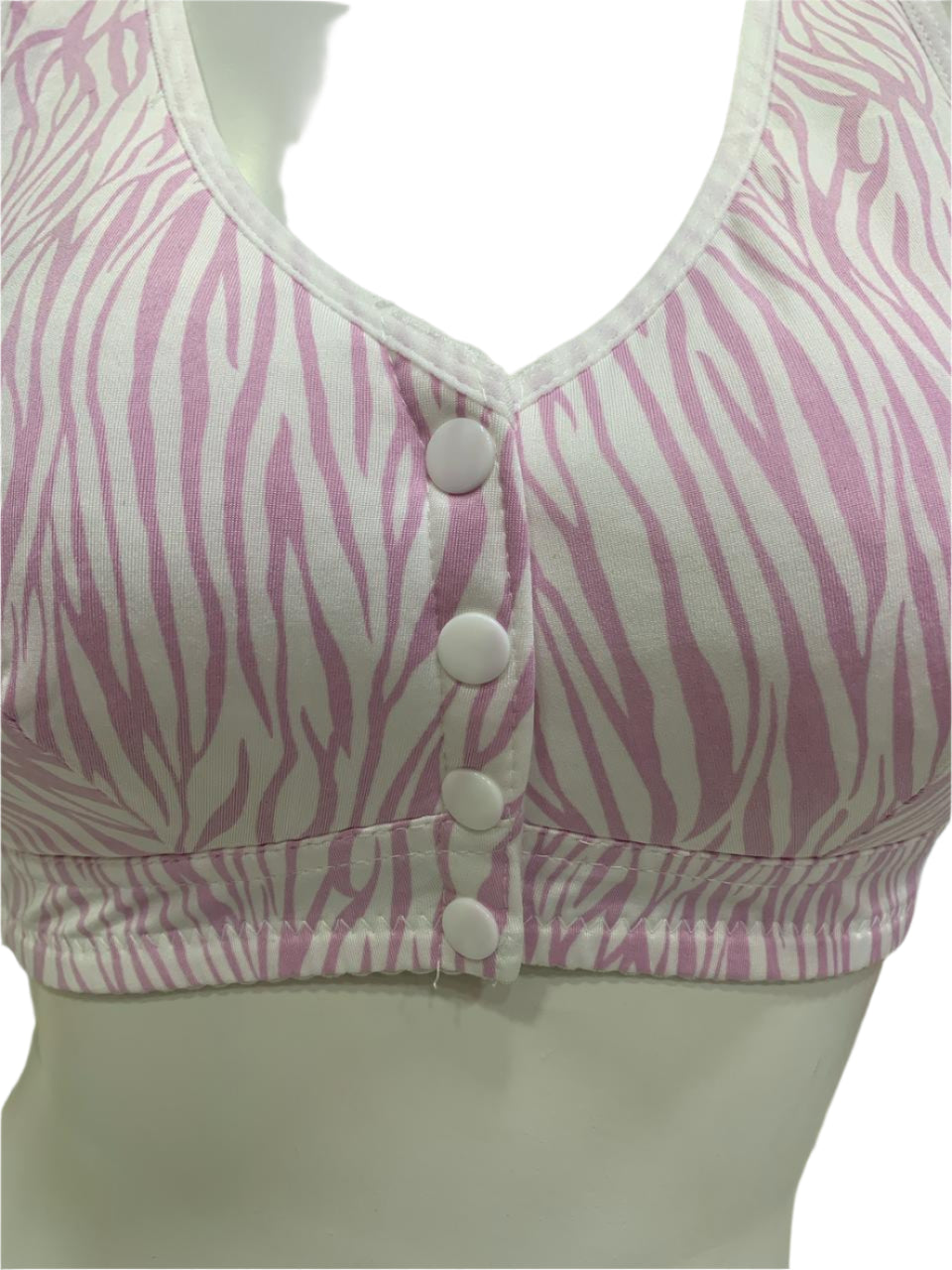 Blush Ease – Front Open Cotton Comfort Bra
