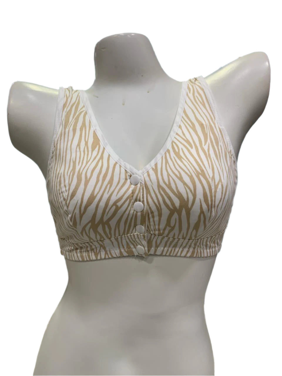 Blush Ease – Front Open Cotton Comfort Bra