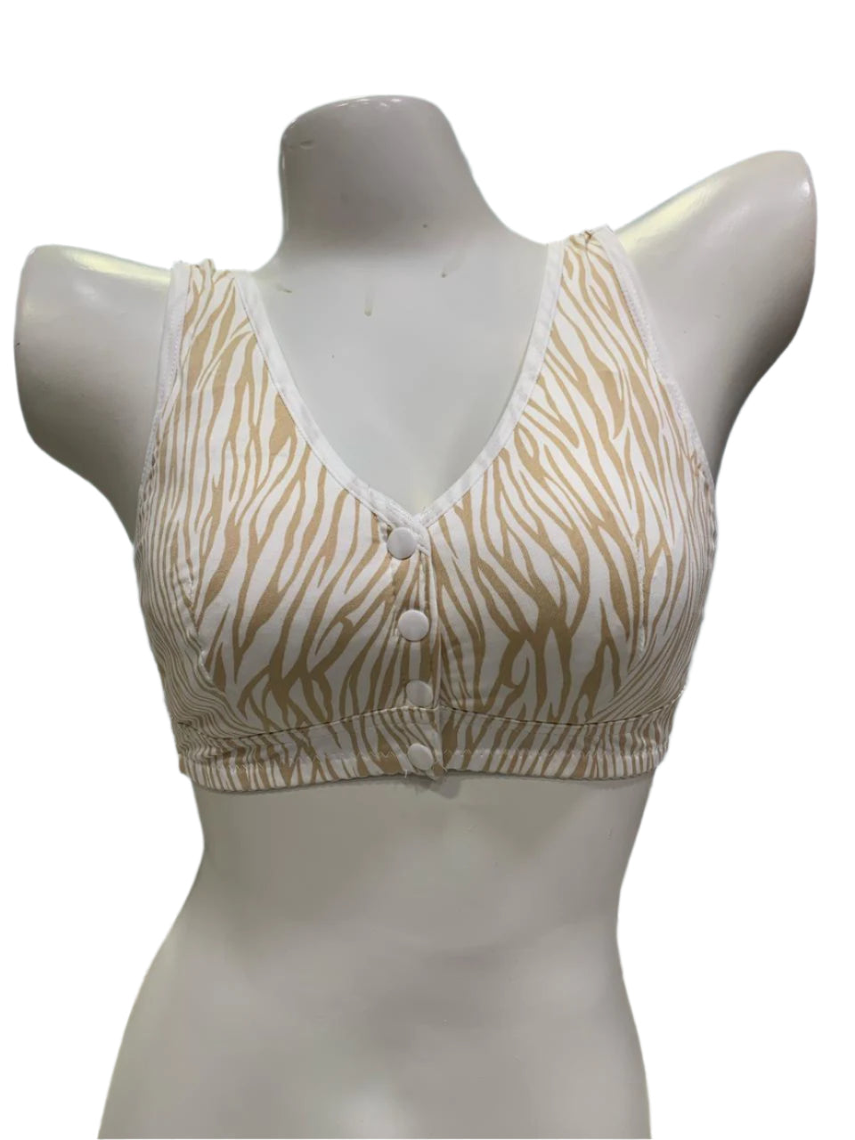 Blush Ease – Front Open Cotton Comfort Bra