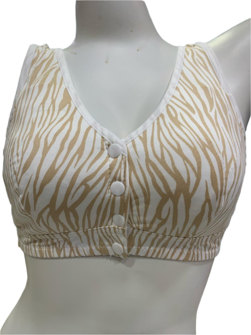 Blush Ease – Front Open Cotton Comfort Bra