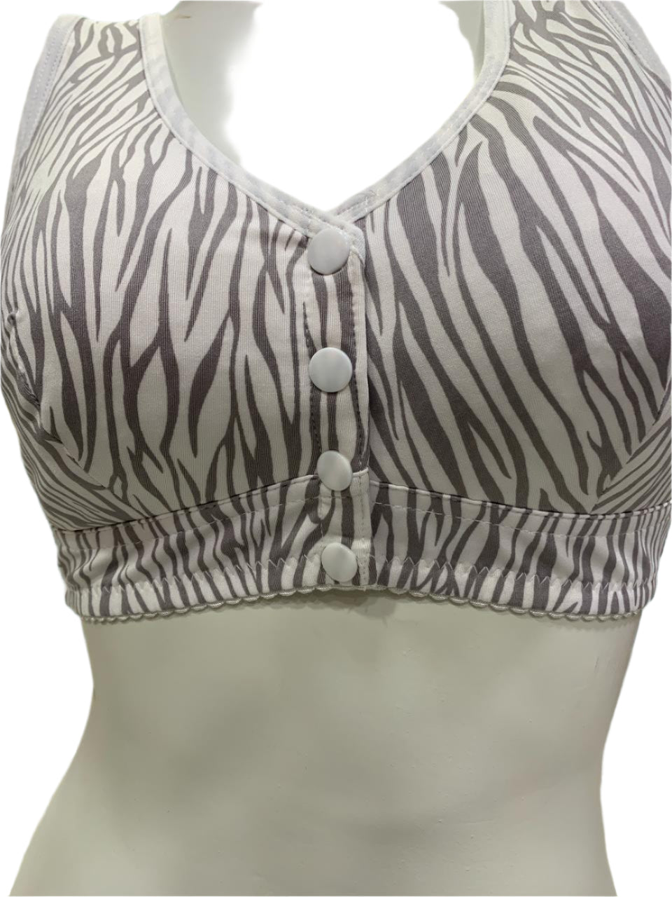 Blush Ease – Front Open Cotton Comfort Bra