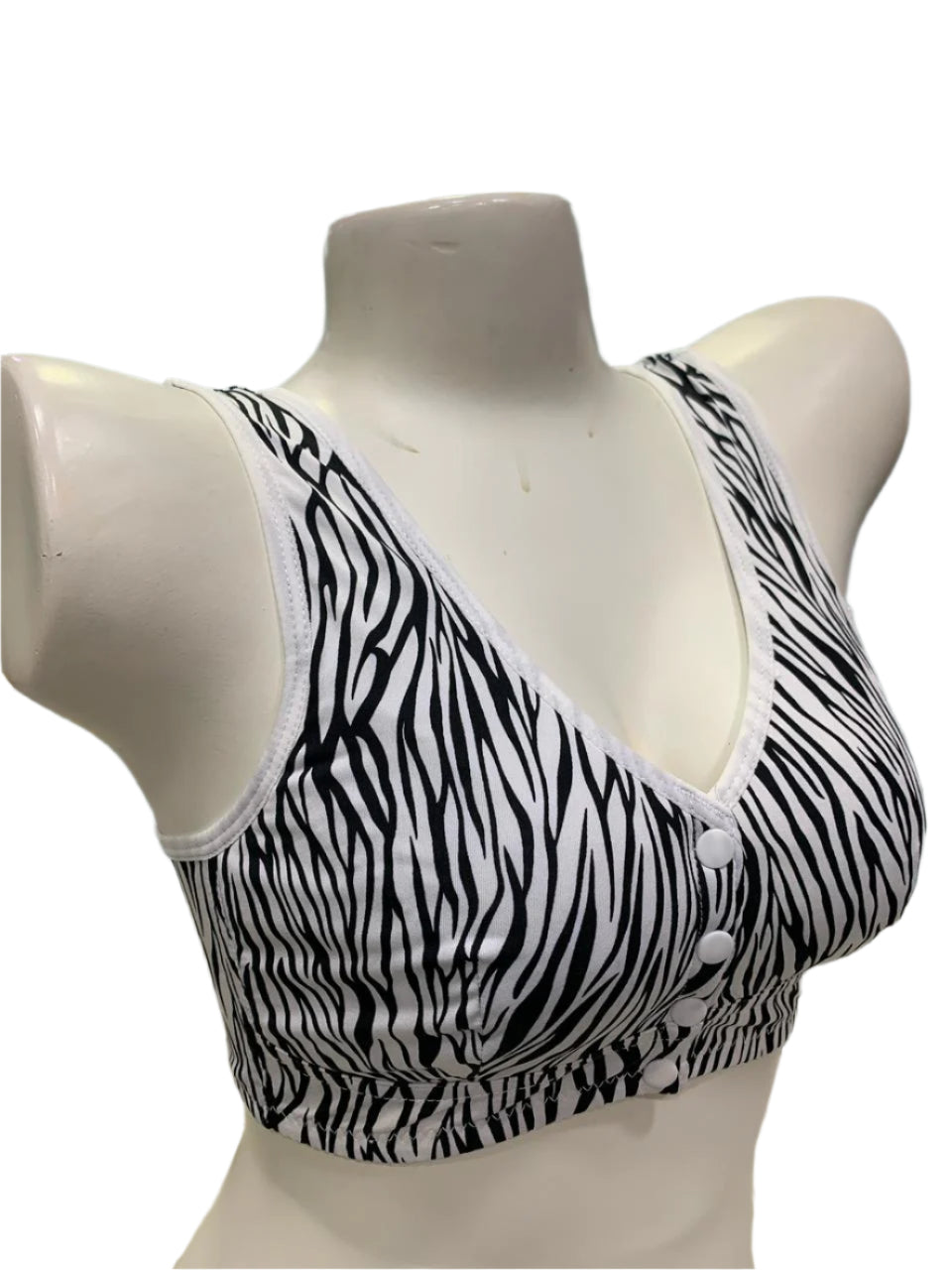 Blush Ease – Front Open Cotton Comfort Bra