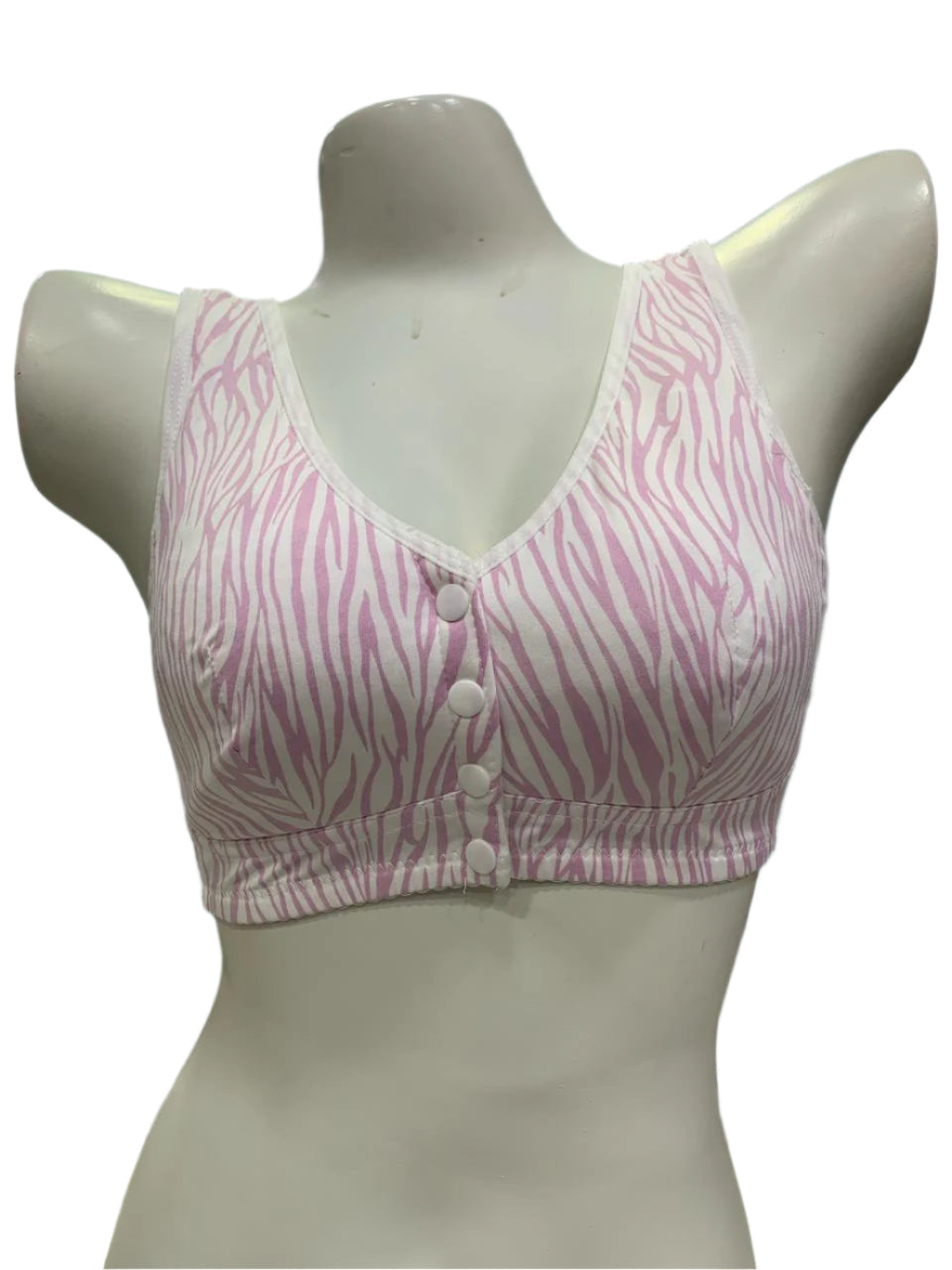 Blush Ease – Front Open Cotton Comfort Bra