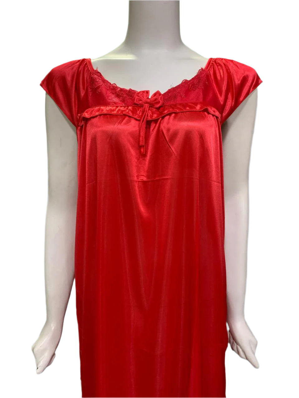 Midnight Grace – Satin Nighty for Women