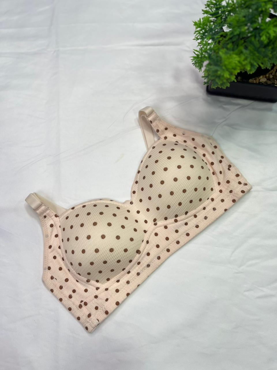 Polka Perfect Comfort Bra Set